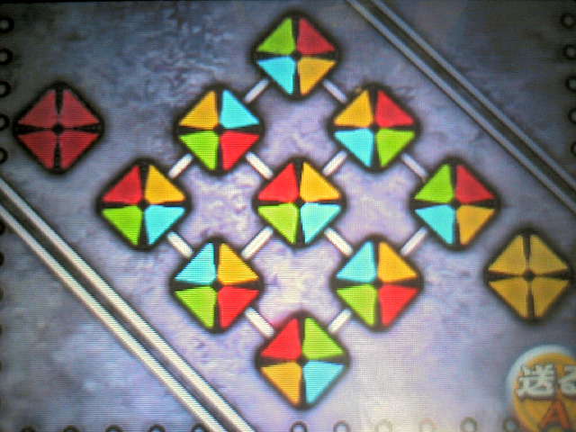 赤い花の部屋の扉