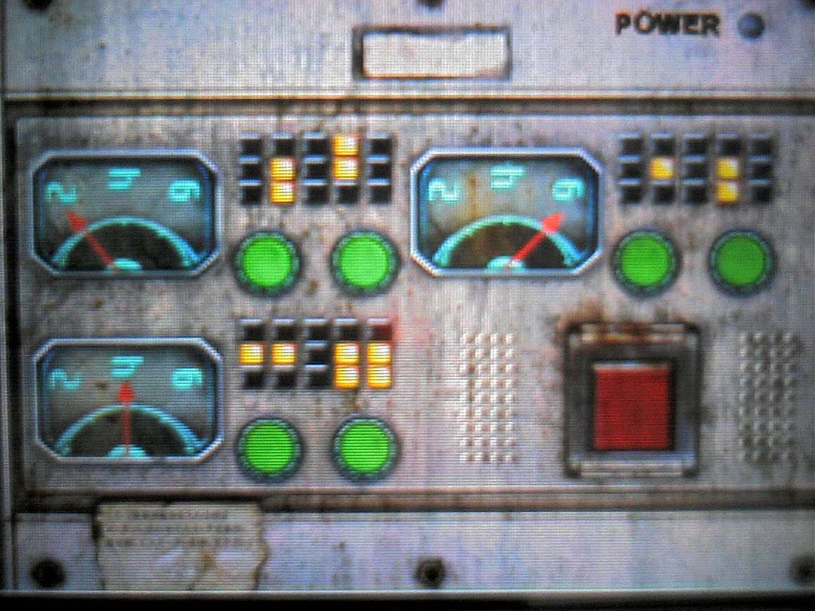 制御パネルのパズル