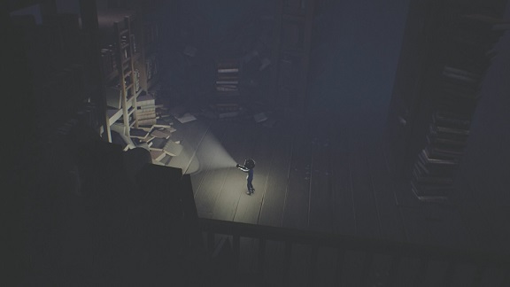 ハシゴから左へ