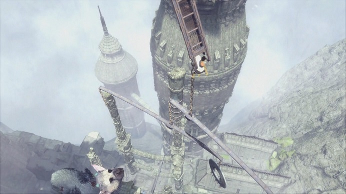 シーソーを降りる